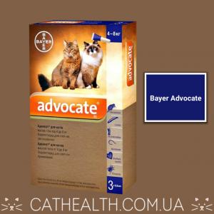 Відгуки: Краплі Advocate Bayer для кішок 4-8 кг. Відмінний і безпечний засіб від паразитів