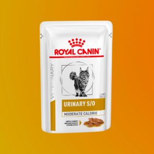 Відгуки: Вологий лікувальний корм для кішок Royal Canin (Роял Канін) Urinary S/O Moderate Calorie Pouches шматочки в соусі